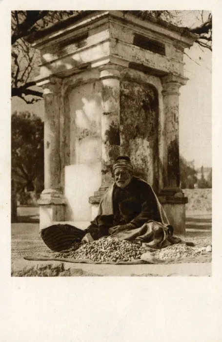 Framed Print : Old muslim seller of seeds - Rhodes, Greece Framed Print : Old muslim seller of seeds - Rhodes, Greece