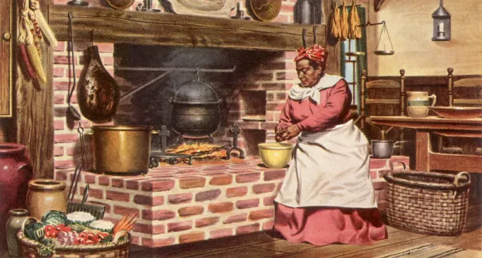 Framed Print : Old New Orleans Kitchen Date: 1950 Framed Print : Old New Orleans Kitchen Date: 1950