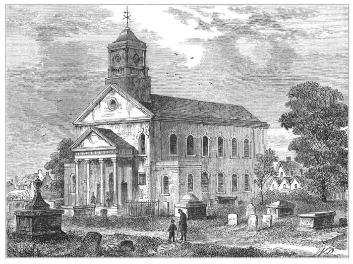Framed Print : Old Newington Church Framed Print : Old Newington Church