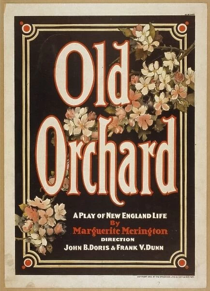 Old orchard a play of New England life by Marguerite Meringt