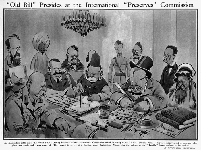 Framed Print : Old Bill Presides at the International Preserves Commission Framed Print : Old Bill Presides at the International Preserves Commission