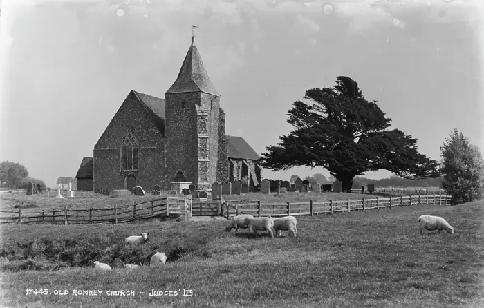 Framed Print : Old Romney Church Framed Print : Old Romney Church