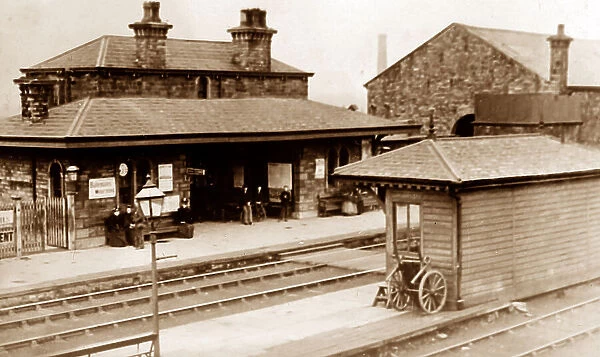 Old Rosegrove Railway Station, Burnley, early 1900s