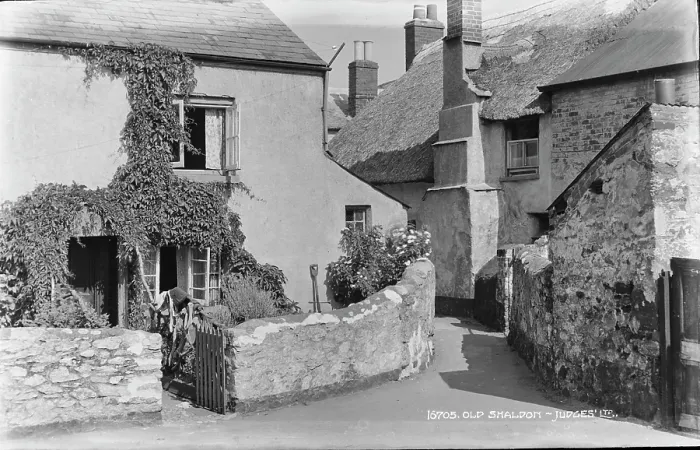 Framed Print : Old Shaldon - Judges Tip Framed Print : Old Shaldon - Judges Tip