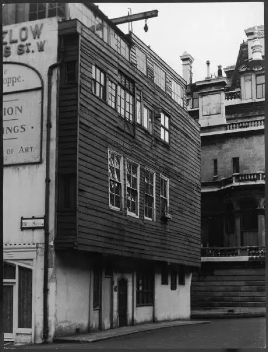 Framed Print : Old Shop, Mayfair Framed Print : Old Shop, Mayfair