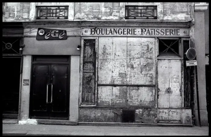 Framed Print : Old shopfront. Paris, France Framed Print : Old shopfront. Paris, France