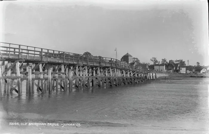Framed Print : Old Shoreham Bridge Framed Print : Old Shoreham Bridge