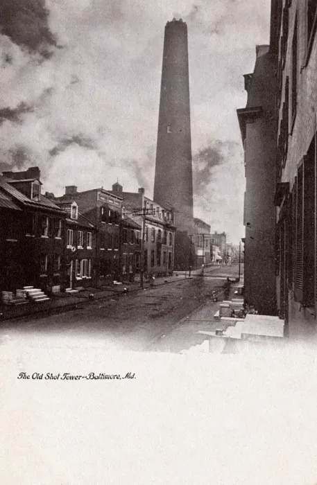 Framed Print : Old Shot Tower, Baltimore, Maryland, USA