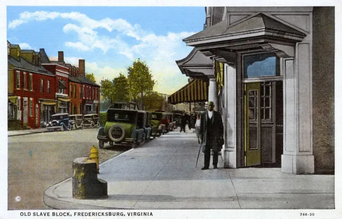 Framed Print : The Old Slave Block, Fredericksburg, Virginia, USA Framed Print : The Old Slave Block, Fredericksburg, Virginia, USA