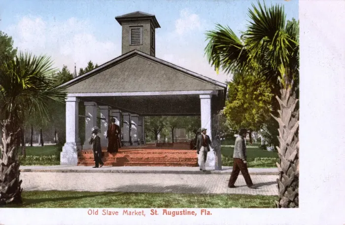 Framed Print : The Old Slave Market, St. Augustine, Florida, USA Framed Print : The Old Slave Market, St. Augustine, Florida, USA