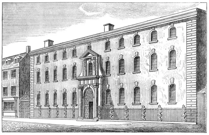 Framed Print : Old South Sea House Framed Print : Old South Sea House