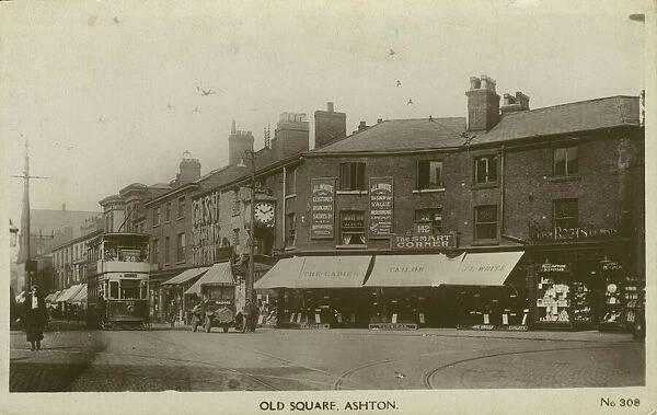 The Old Square, Ashton-under-Lyne, Greater Manchester, Tameside, Lancashire, England