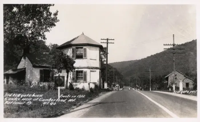 Framed Print : Old tollgate house near Cumberland, Maryland, USA Framed Print : Old tollgate house near Cumberland, Maryland, USA
