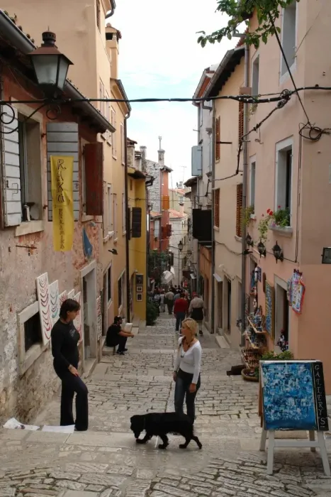 Framed Print : Part of the old town, Rovinj, Croatia Framed Print : Part of the old town, Rovinj, Croatia