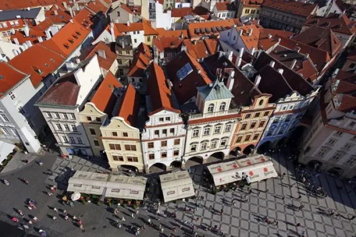 Framed Print : Old Town Square in Prague Framed Print : Old Town Square in Prague
