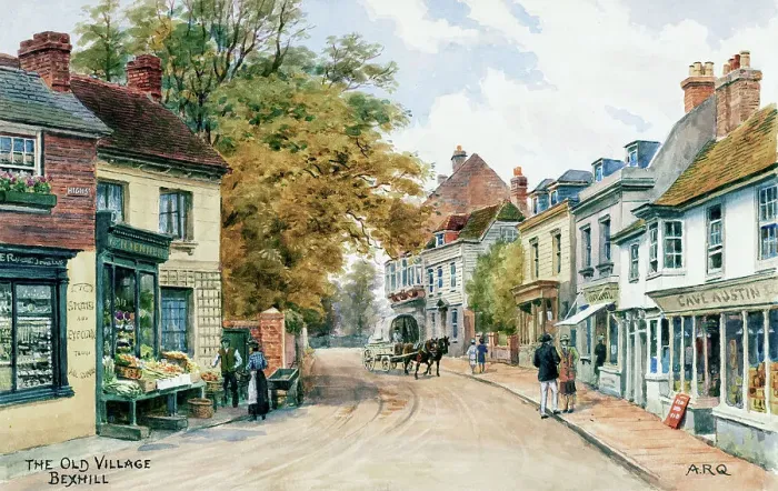 Framed Print : The Old Village, Bexhill on Sea, East Sussex Framed Print : The Old Village, Bexhill on Sea, East Sussex