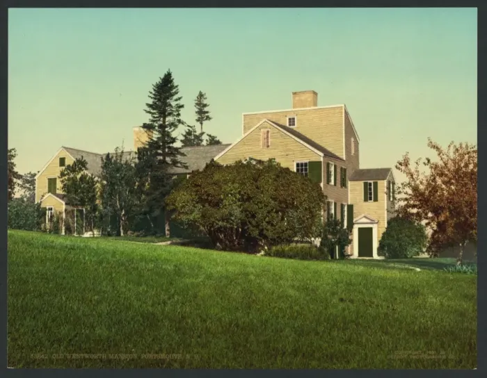 Framed Print : Old Wentworth Mansion, Portsmouth, N. H Framed Print : Old Wentworth Mansion, Portsmouth, N. H