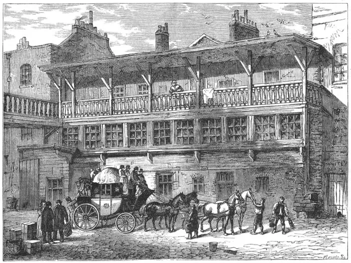 Framed Print : Old White Bear Inn Framed Print : Old White Bear Inn