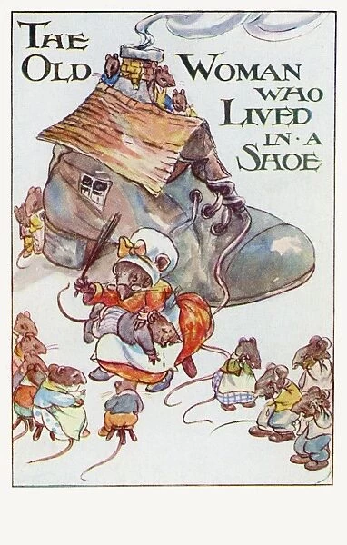 Old woman who lived in a shoe