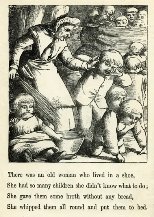 Framed Print : The old woman who lived in a shoe Framed Print : The old woman who lived in a shoe