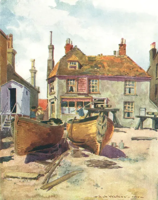 Framed Print : The Old Yarmouth Packet, Deal Framed Print : The Old Yarmouth Packet, Deal
