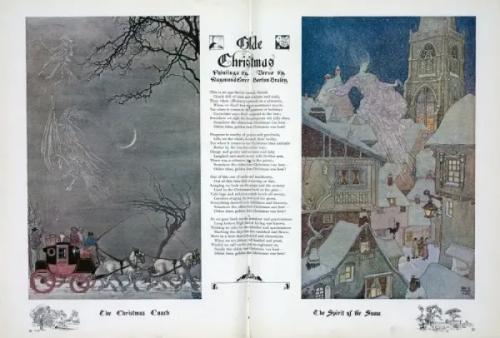 Framed Print : Olde Christmas Framed Print : Olde Christmas