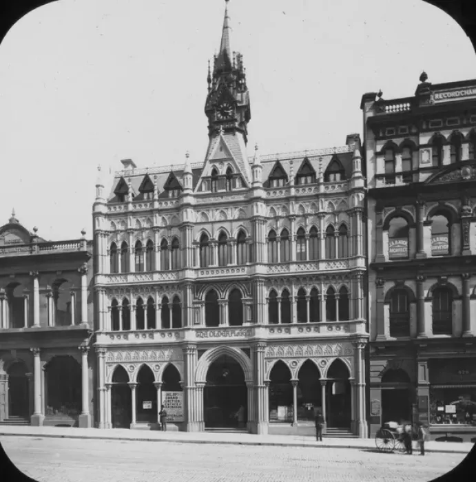 Framed Print : Olderfleet Buildings, Collins Street Framed Print : Olderfleet Buildings, Collins Street