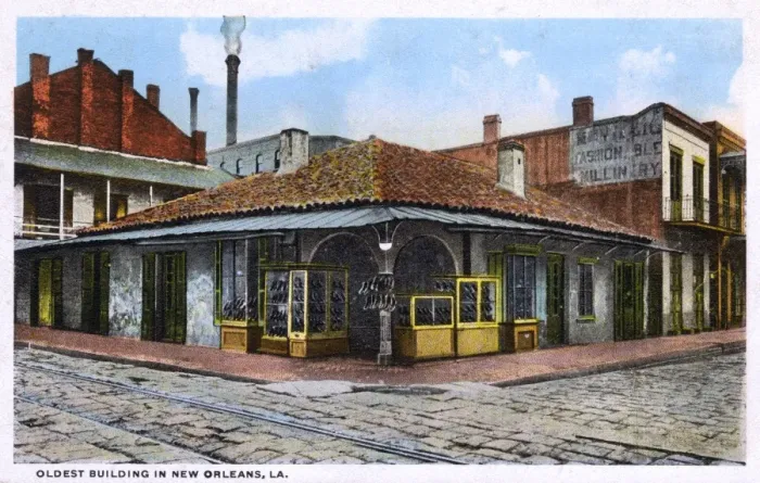 Framed Print : Oldest building in New Orleans, Louisiana, USA Framed Print : Oldest building in New Orleans, Louisiana, USA