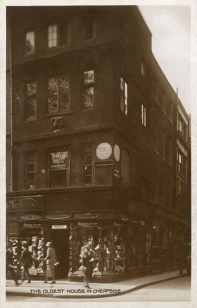 Oldest House in Cheapside, London