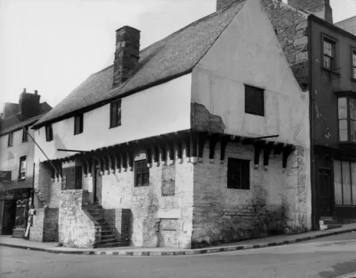 Framed Print : Oldest House in Wales Framed Print : Oldest House in Wales