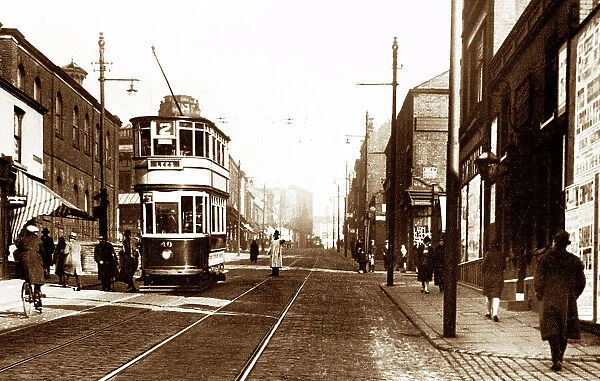 Oldham Manchester Street early 1900s