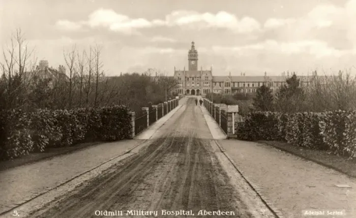 Framed Print : Oldmill Military Hospital, Aberdeen, Scotland Framed Print : Oldmill Military Hospital, Aberdeen, Scotland