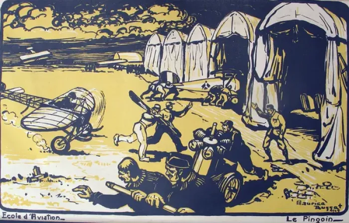 Framed Print : ɣole d Aviation - Le Pingoin - WWI Framed Print : ɣole d Aviation - Le Pingoin - WWI