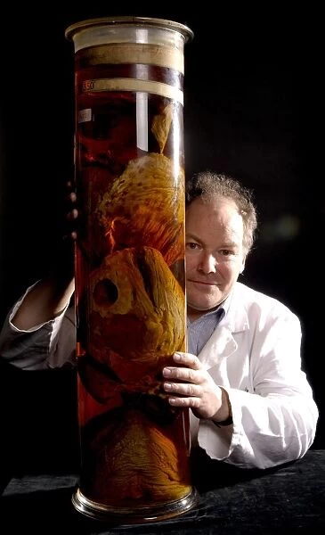 Oliver Crimmen with fish specimen