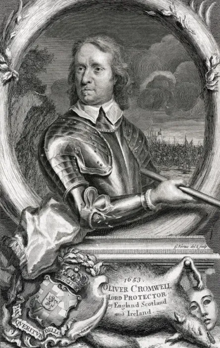 Framed Print : Oliver Cromwell / Cooper Framed Print : Oliver Cromwell / Cooper
