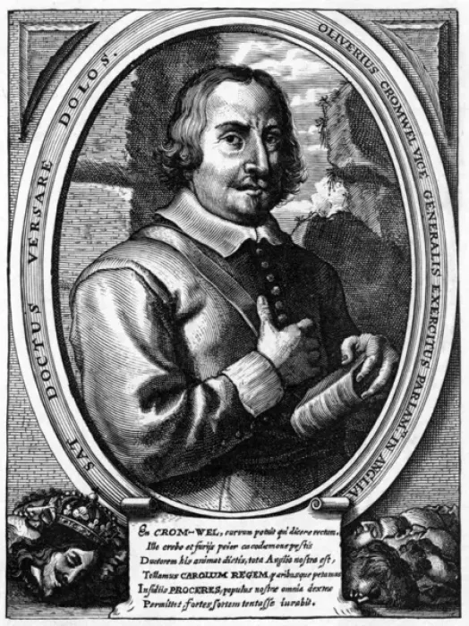 Framed Print : Oliver Cromwell (Dutch) Framed Print : Oliver Cromwell (Dutch)