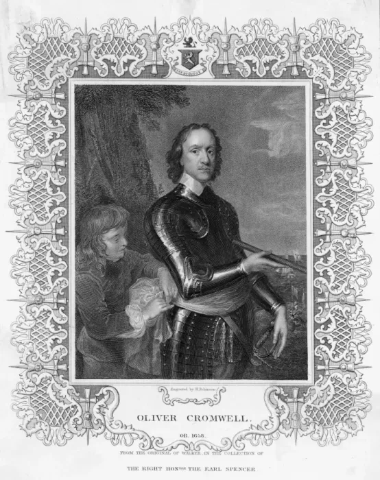 Framed Print : Oliver Cromwell / Robinson Framed Print : Oliver Cromwell / Robinson