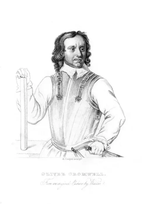 Framed Print : Oliver Cromwell (Walker) Framed Print : Oliver Cromwell (Walker)