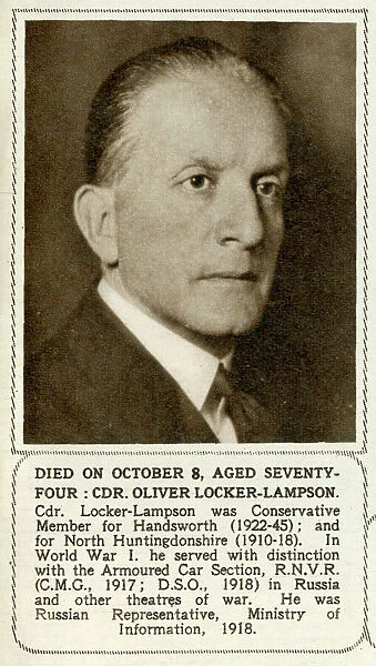 Oliver Locker-Lampson