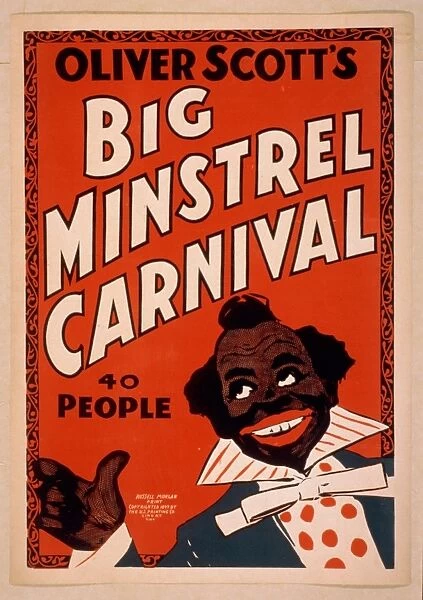 Oliver Scotts Big Minstrel Carnival 40 people