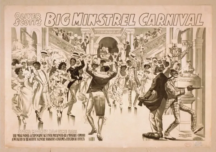 Framed Print : Oliver Scotts Big Minstrel Carnival Framed Print : Oliver Scotts Big Minstrel Carnival