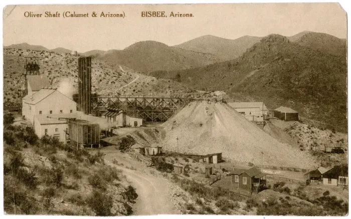 Framed Print : Oliver Shaft, Bisbee, Arizona, USA Framed Print : Oliver Shaft, Bisbee, Arizona, USA