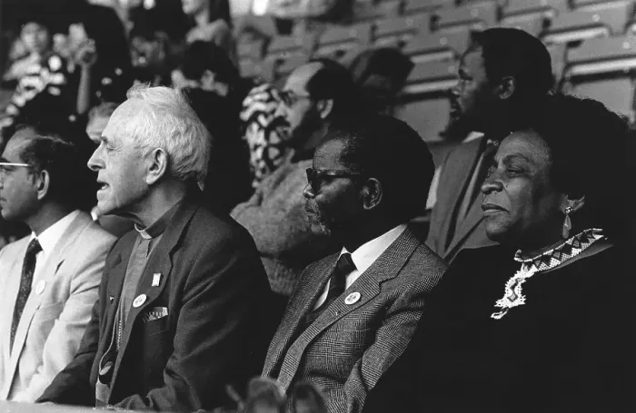 Framed Print : Oliver Tambo, Trevor Huddleston and others Framed Print : Oliver Tambo, Trevor Huddleston and others