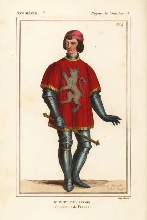 Framed Print : Olivier V de Clisson, connetable de France, 1336-1407 Framed Print : Olivier V de Clisson, connetable de France, 1336-1407