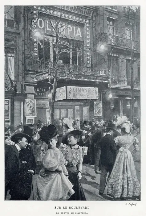Framed Print : Olympia Music-Hall, Paris Framed Print : Olympia Music-Hall, Paris
