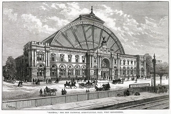'Olympia', the new national agricultural hall, West Kensington