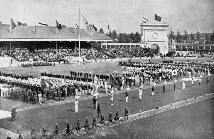 Framed Print : OLYMPICS / 1920 / OPENING C Framed Print : OLYMPICS / 1920 / OPENING C