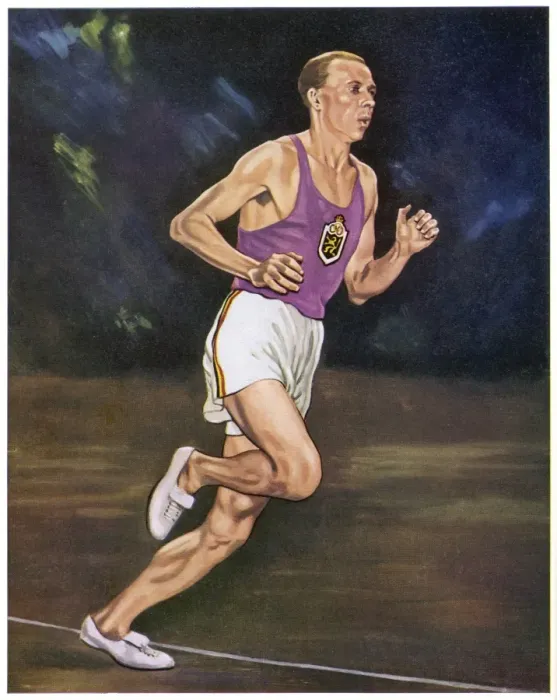 Framed Print : OLYMPICS / 1948 / 5000 METRE Framed Print : OLYMPICS / 1948 / 5000 METRE