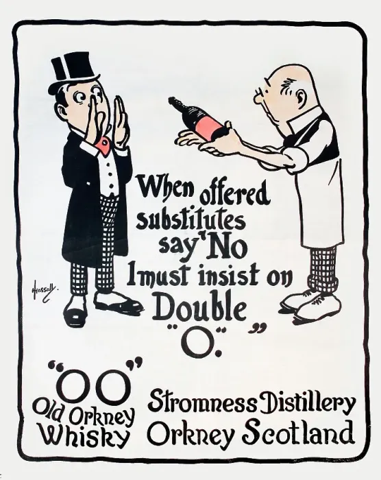 Framed Print : OO Old Orkney Whisky - Stromness Distillery, Scotland Framed Print : OO Old Orkney Whisky - Stromness Distillery, Scotland