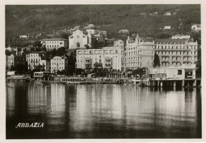 Framed Print : Opatija (Abbazia), Croatia on the Adriatic coast Framed Print : Opatija (Abbazia), Croatia on the Adriatic coast